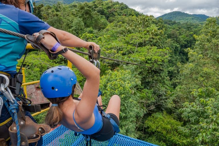 La Fortuna Waterfall Extreme Zipline