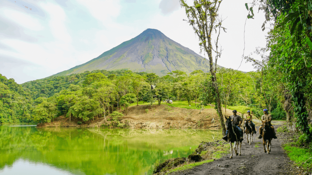 Horseback Riding to Arenal Volcano